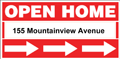 Open Home Directional Sign (Address)